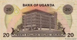 20 Shillings UGANDA  1973 P.07b BB