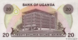 20 Shillings UGANDA  1973 P.07b VZ