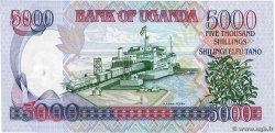5000 Shillings UGANDA  2002 P.40 ST