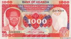1000 Shillings OUGANDA  1983 P.23a SPL