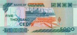 5000 Cedis GHANA  1996 P.31c ST