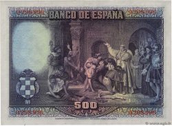 500 Pesetas SPAIN  1928 P.077a AU-