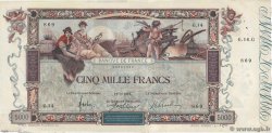 5000 Francs FLAMENG FRANCE  1918 F.43.01