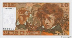 10 Francs BERLIOZ Numéro spécial FRANCE  1978 F.63.23