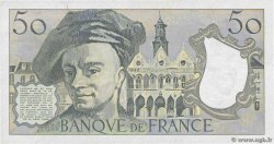 50 Francs QUENTIN DE LA TOUR Numéro spécial FRANCIA  1988 F.67.14 MBC