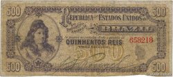 500 Reis BRAZIL  1901 P.002 G