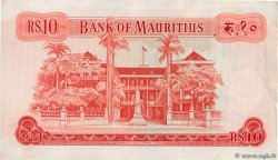 10 Rupees Remplacement ISOLE MAURIZIE  1967 P.31cr q.SPL