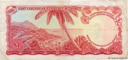 1 Dollar EAST CARIBBEAN STATES  1965 P.13f MBC
