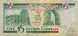 5 Dollars EAST CARIBBEAN STATES  1994 P.31g F+