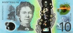 10 Dollars AUSTRALIA  2017 P.New UNC