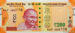 200 Rupees INDE  2017 P.113 NEUF