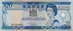 20 Dollars FIJI  1988 P.088a XF+