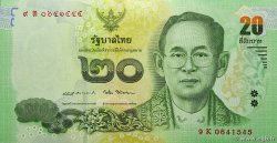 20 Baht THAILAND  2017 P.130 UNC