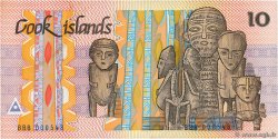 10 Dollars COOK ISLANDS  1987 P.04a XF+
