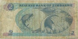 2 Dollars ZIMBABWE  1994 P.01d G