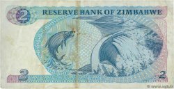 2 Dollars ZIMBABWE  1994 P.01d VF+