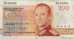 100 Francs LUSSEMBURGO  1986 P.58b