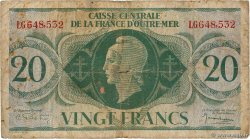 20 Francs AFRIQUE ÉQUATORIALE FRANÇAISE  1943 P.17b B