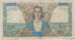 5000 Francs EMPIRE FRANÇAIS FRANKREICH  1945 F.47.38 SGE