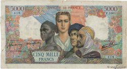 5000 Francs EMPIRE FRANÇAIS FRANCE  1945 F.47.42 pr.B