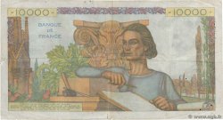10000 Francs GÉNIE FRANÇAIS FRANKREICH  1952 F.50.60 fSS