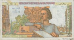 10000 Francs GÉNIE FRANÇAIS FRANCIA  1954 F.50.69 BC+