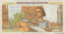 10000 Francs GÉNIE FRANÇAIS FRANCIA  1955 F.50.73 MBC