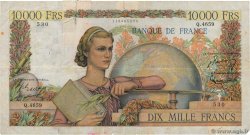 10000 Francs GÉNIE FRANÇAIS FRANCE  1953 F.50.64 G