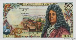 50 Francs RACINE FRANCIA  1973 F.64.22 EBC