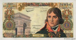 100 Nouveaux Francs BONAPARTE FRANKREICH  1962 F.59.16 fVZ