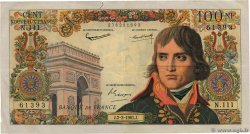 100 Nouveaux Francs BONAPARTE FRANCIA  1961 F.59.10 BC+