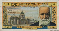 5 Nouveaux Francs VICTOR HUGO FRANCIA  1962 F.56.12