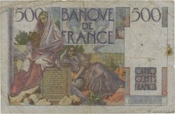 500 Francs CHATEAUBRIAND FRANKREICH  1945 F.34.03 SGE