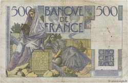 500 Francs CHATEAUBRIAND FRANKREICH  1946 F.34.04 SGE