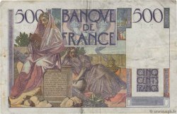 500 Francs CHATEAUBRIAND FRANCE  1946 F.34.05 B+
