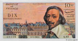 10 Nouveaux Francs RICHELIEU FRANCE  1960 F.57.06 SPL