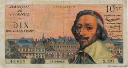 10 Nouveaux Francs RICHELIEU FRANCE  1962 F.57.17 pr.TB
