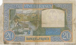 20 Francs TRAVAIL ET SCIENCE FRANCIA  1941 F.12.12 RC+
