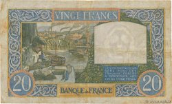 20 Francs TRAVAIL ET SCIENCE FRANKREICH  1941 F.12.12 S
