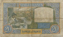 20 Francs TRAVAIL ET SCIENCE FRANCIA  1941 F.12.13 B