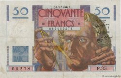 50 Francs LE VERRIER FRANCE  1946 F.20.05 VF-