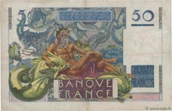 50 Francs LE VERRIER FRANCIA  1946 F.20.05 BC+