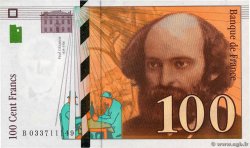 100 Francs CÉZANNE FRANCE  1997 F.74.01 AU+