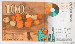 100 Francs CÉZANNE FRANCE  1997 F.74.01 AU+
