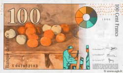 100 Francs CÉZANNE FRANKREICH  1998 F.74.02 SS