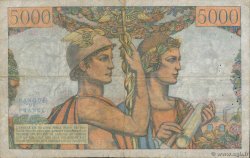 5000 Francs TERRE ET MER FRANCIA  1952 F.48.07 BC