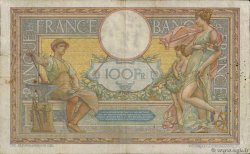 100 Francs LUC OLIVIER MERSON sans LOM FRANCIA  1914 F.23.06 q.MB