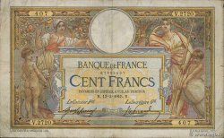 100 Francs LUC OLIVIER MERSON sans LOM FRANCE  1915 F.23.07