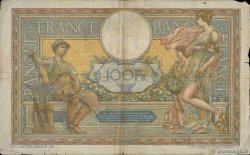 100 Francs LUC OLIVIER MERSON sans LOM FRANCE  1917 F.23.09a pr.TB