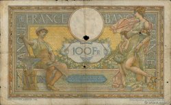 100 Francs LUC OLIVIER MERSON sans LOM FRANCIA  1917 F.23.09a B